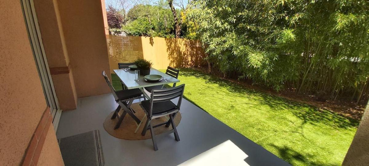 Les Capitouls - Avec Entree Autonome, Clim Neuve, Jardin, Parking Prive & Sa Piscine ! - Daire Toulouse Dış mekan fotoğraf